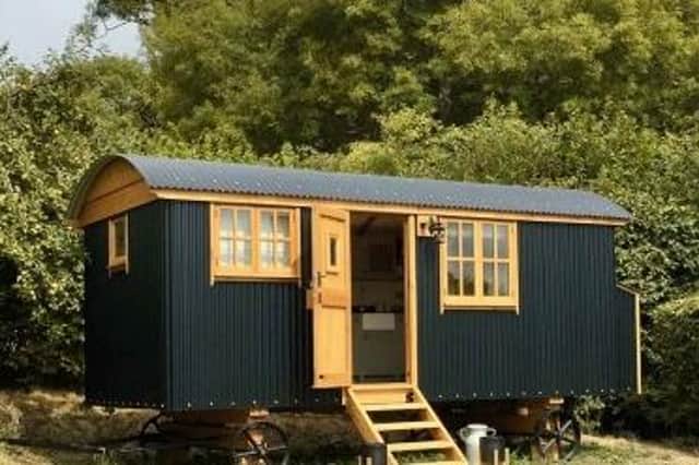 Proposed design of the Whitby Shepherd Huts. 
PWP Design.