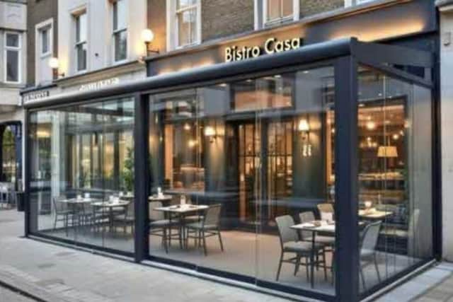 The type of glass extension proposed by Wilson's Food Hall in Seamer. Courtesy of applicant.