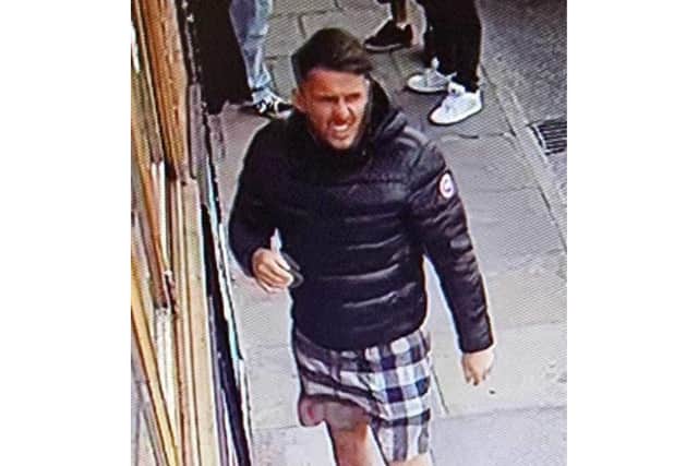 Officers believe the man pictured may be able to help with their enquiries