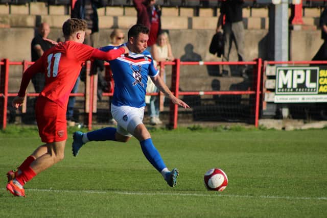 Whitby Town lost 3-1 at Workington in the NPL Premier Division. Photos by Paul Connolly