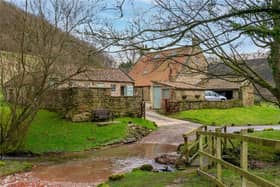 The approach to the farmhouse that has been a much loved home for almost 30 years.