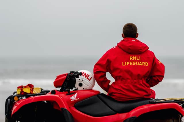 RNLI Lifeguards will be out on patrol across Yorkshire coast beaches on May 3 and the daily service will operate until September 7. Photo courtesy of RNLI/Erik Woolcott.