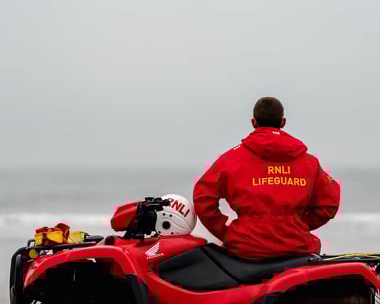 RNLI Lifeguards will be out on patrol across Yorkshire coast beaches on May 3 and the daily service will operate until September 7. Photo courtesy of RNLI/Erik Woolcott.