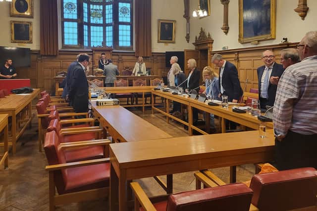 Full meeting of Scarborough Town Council. photo: Anttoni Numminen, LDRS