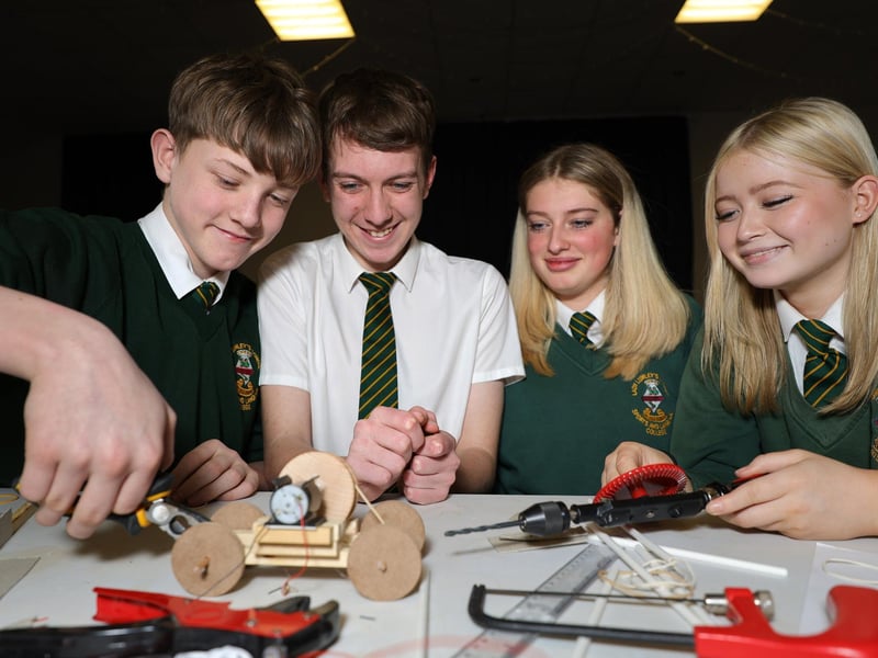 Lady Lumley's pupils tackle the task