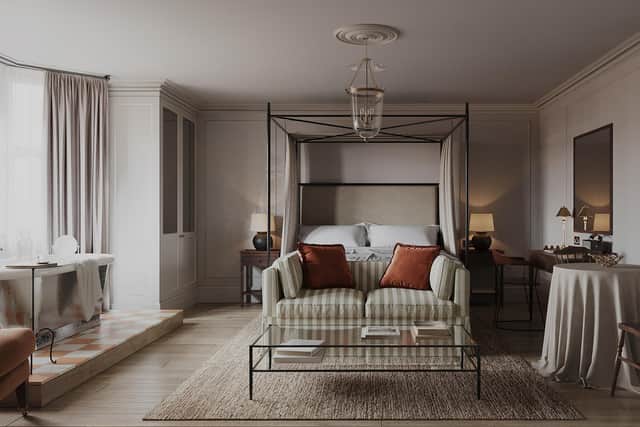 Image of one of the master rooms at Saltmoore, formerly Raithwaite Sandsend.
