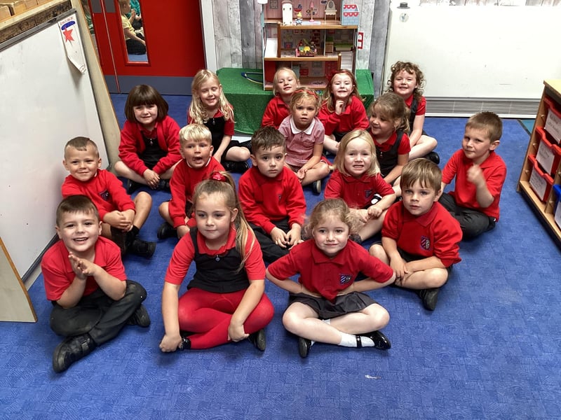 Newby and Scalby School red class.