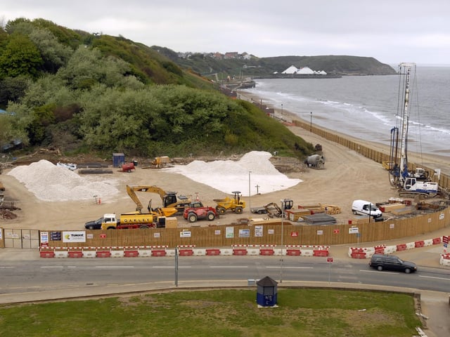 The former Corner Cafe site fully cleared for The Sands development in 2007.