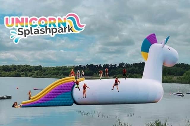 The unicorn themed launch party will take place on May 24 at North Yorkshire Water Park.