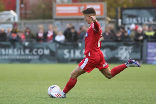 Lewis Maloney went close to adding a late second goal for the Seadogs at Southport.