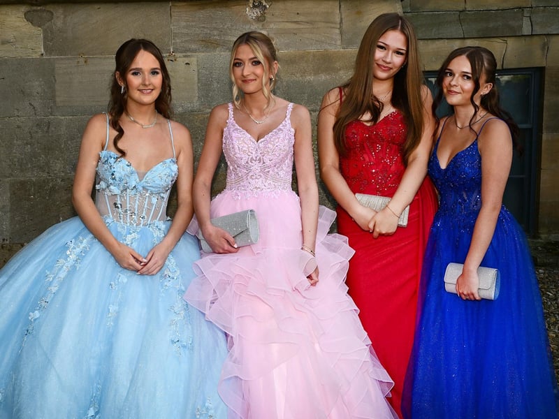 Students dressed to impress at the prom. All photos by Richard Ponter