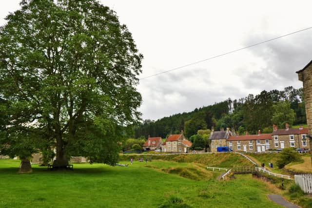 The pretty village of Hutton-le-Hole.