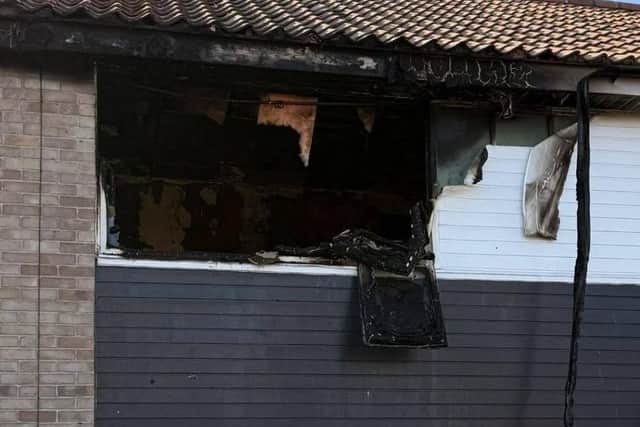 Fire crews recently attended a house fire caused by an overloaded electrical socket.