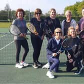 The Friday night ladies group at Bridlington LTC, are back, from left, Lesley Clark, Adene Kynman, Zoe Taylor, Davina Allan-lees, Diane Barmby and Alex Kynman. Front row, Penny Clark and Jo Turnbull. This group who are coached by club coach John Ashton.