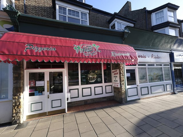 Florios Pizzeria on Aberdeen Walk.