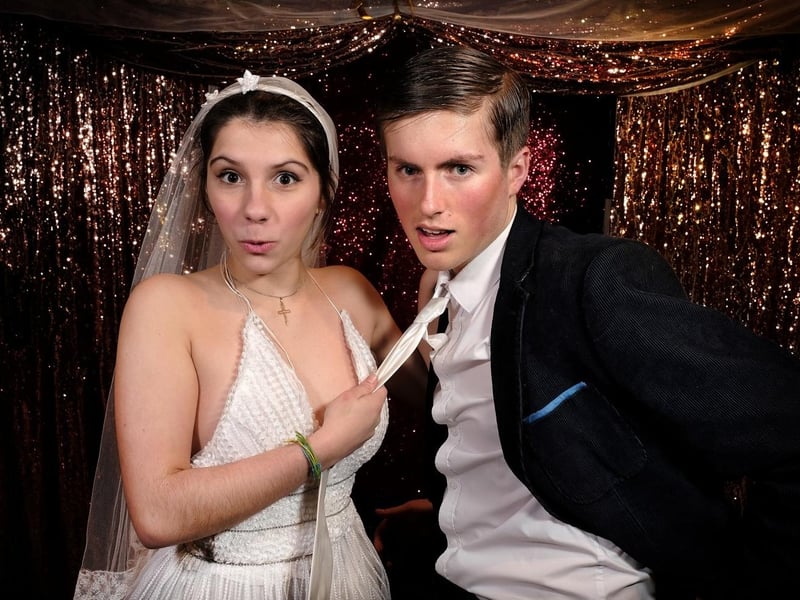 Miss Strick (Bruna) and Eddie Flagrante (Ted) rekindling their teenage romance.