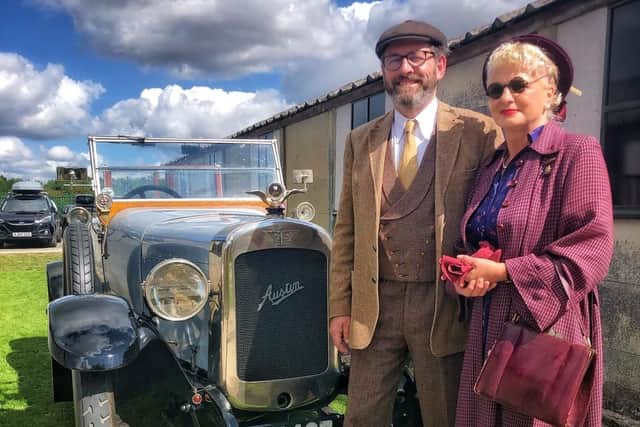 The event provides a unique opportunity to enjoy 1940s glamour and celebrate the era’s fashion.
