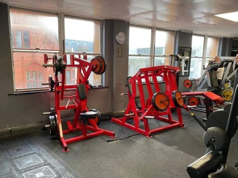 The premises consist of the main entrance with counter and fixed storage. This is a pin code access controlled gym with turnstiles, which is given to customers once they sign up online or in club.