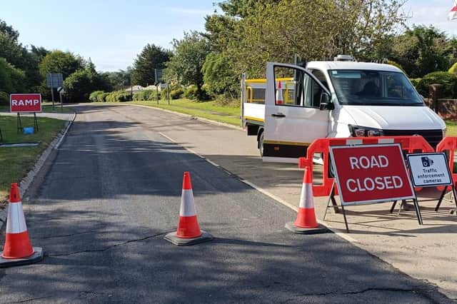 The roadworks are due to last until Monday, July 21