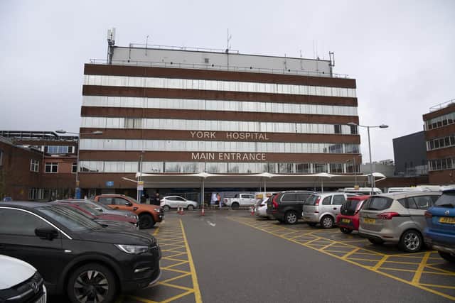 York Hospital Picture Tony Johnson.
