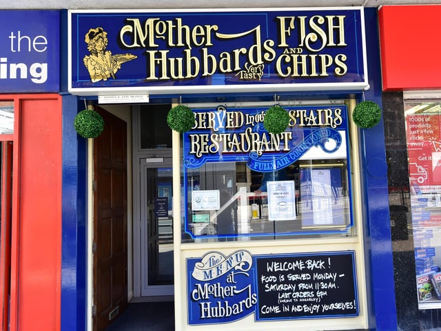 Mother Hubbard's Fish and Chips on Westborough is ranked number six with a four-and-a-half star rating and 733 reviews.