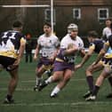 Action from the Pirates warm-up match against the Old Boys