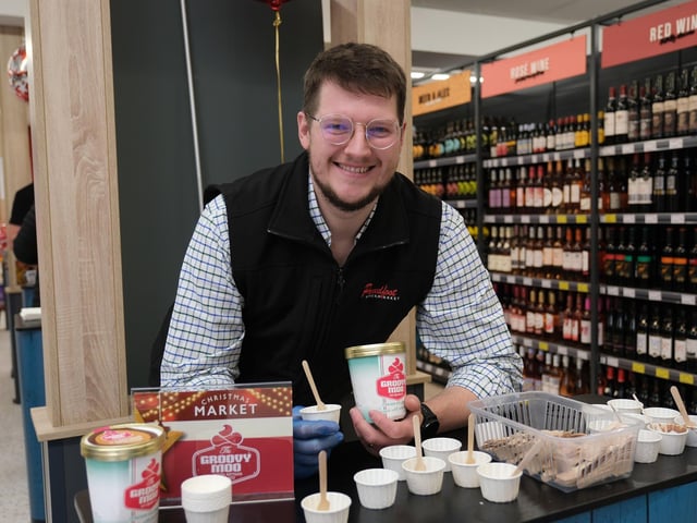 Groovy Moo Ice Cream shared their wares
