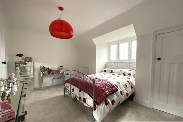 Another of the property's double bedrooms.