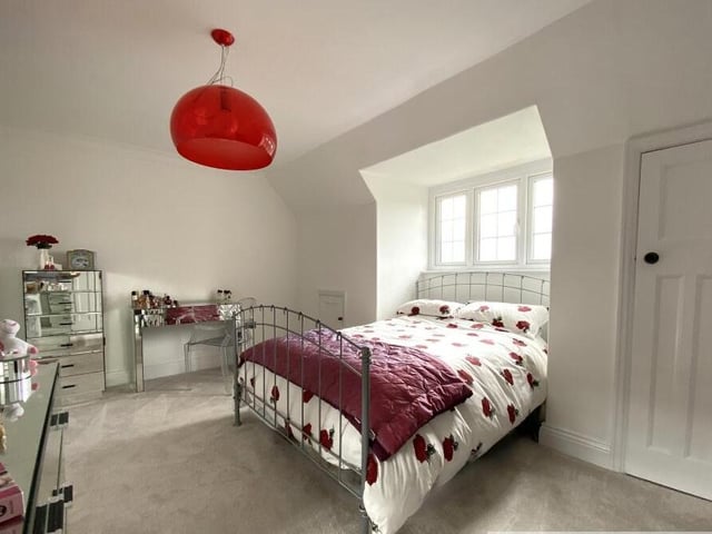Another of the property's double bedrooms.