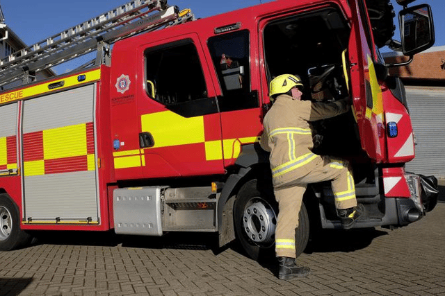 Firefighters were called to a number of incidents over the weekend