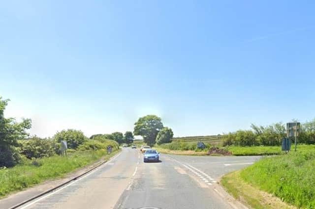 A man has died frollowing a road traffic collison on the A165 near Bridlington. Image:Google Maps