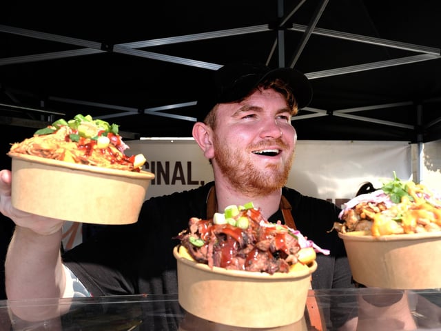 Serving up delights!