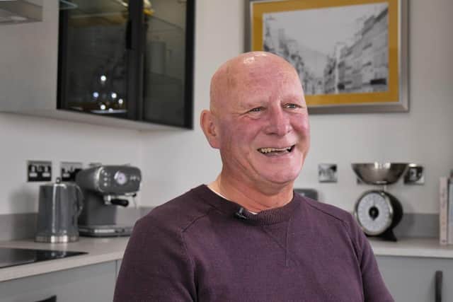 • Jim Kerr loves the location of his new Lovell home at Sandcastles in Scarborough, surrounded by wide-open spaces on the Yorkshire coast