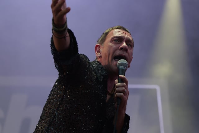 Holding the crowd in the palm of his hand