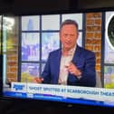 After The Scarborough News reported earlier this week that a holiday-maker had spotted a ‘ghost’ at the Open Air Theatre, the story featured on national TV this morning.