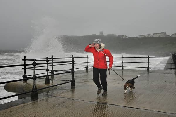 The Coronation Bank Holiday weekend looks to be a miserably wet affair, with rain forecast across the Yorkshire Coast. Credit: Richard Ponter