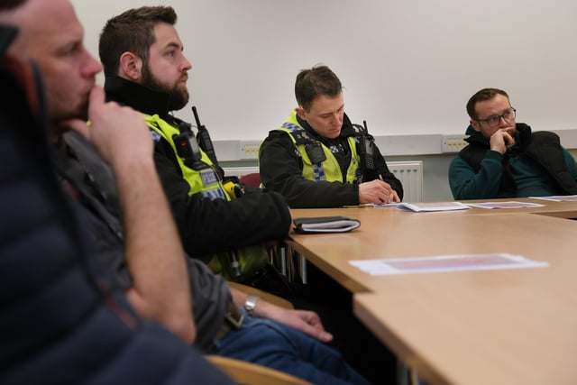 Police briefing