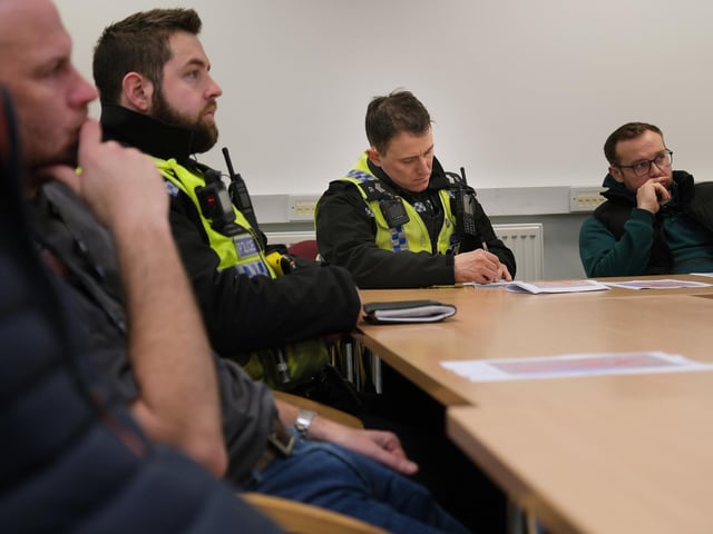 Police briefing