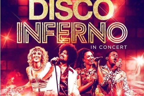 On Friday April 7, Disco Inferno will head to Bridlington Spa at 7.30pm. For all those who dreamed of going to New York's Studio 54, Disco Inferno is the spectacular all singing, all dancing celebration of everything D.I.S.C.O. From the smoking hot girls to the guys in platforms, this electrifying show just screams glitter balls and good times.