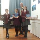 The winning Fyling Hall team at this year's Speak Out event.