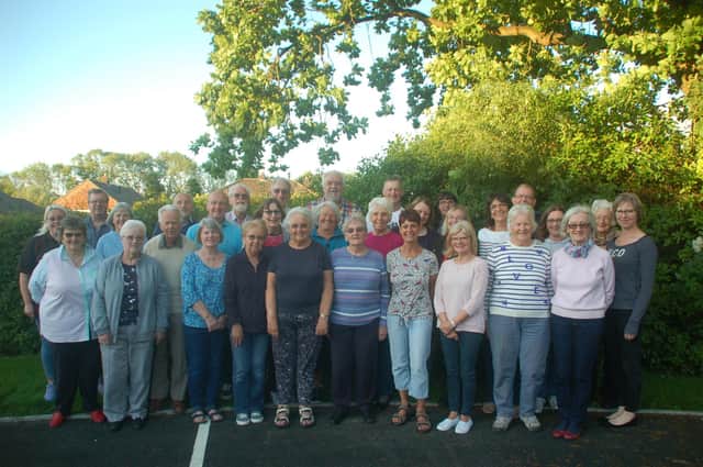 The Staxton Singers will perform at the Orangery at Sewerby Hall and Gardens as part of their 40th anniversary tour