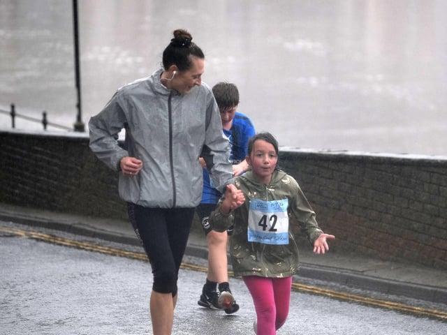 Scarborough fun run.