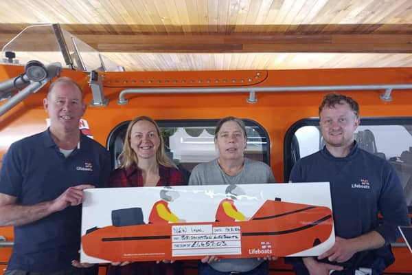 The New Inn, located in Bridlington, has raised £1450 for the Royal National Lifeboat Institution through generous donations from the community and a fun-filled charity day.