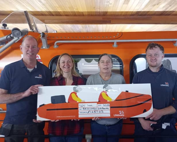 The New Inn, located in Bridlington, has raised £1450 for the Royal National Lifeboat Institution through generous donations from the community and a fun-filled charity day.