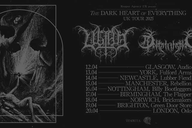 "The Dark Heart of Everything" tour poster