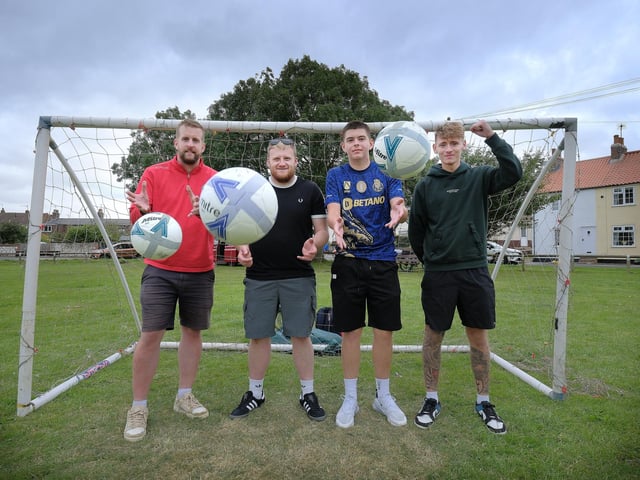 Flamborough Football Club raising money