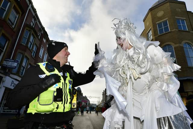 PC John Dillon meets Ice Queen Sidney Sparks.