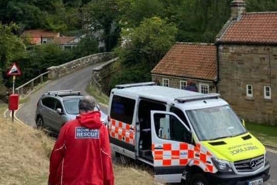 SMRT were called to an incident at Beck Hole on Friday afternoon