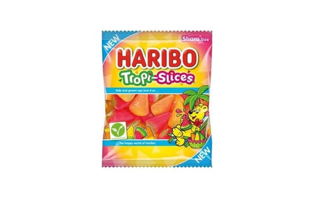 New sweet of the summer: Haribo Tropi Slices.