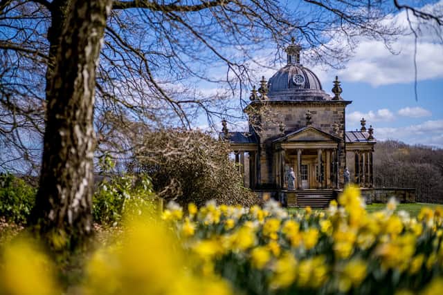 A beautiful Sunny Sunday on the Castle Howard Estate people enjoy the Sunshine and warmth on the estate - Picture credit: Charlotte Graham